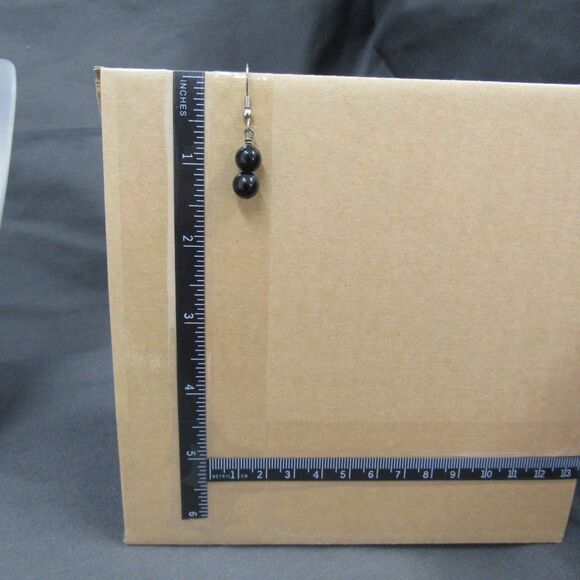 Dangle Drop Earring Womens Fashion Silver Tone Colorfull Boho Chic - Picture 5 of 6